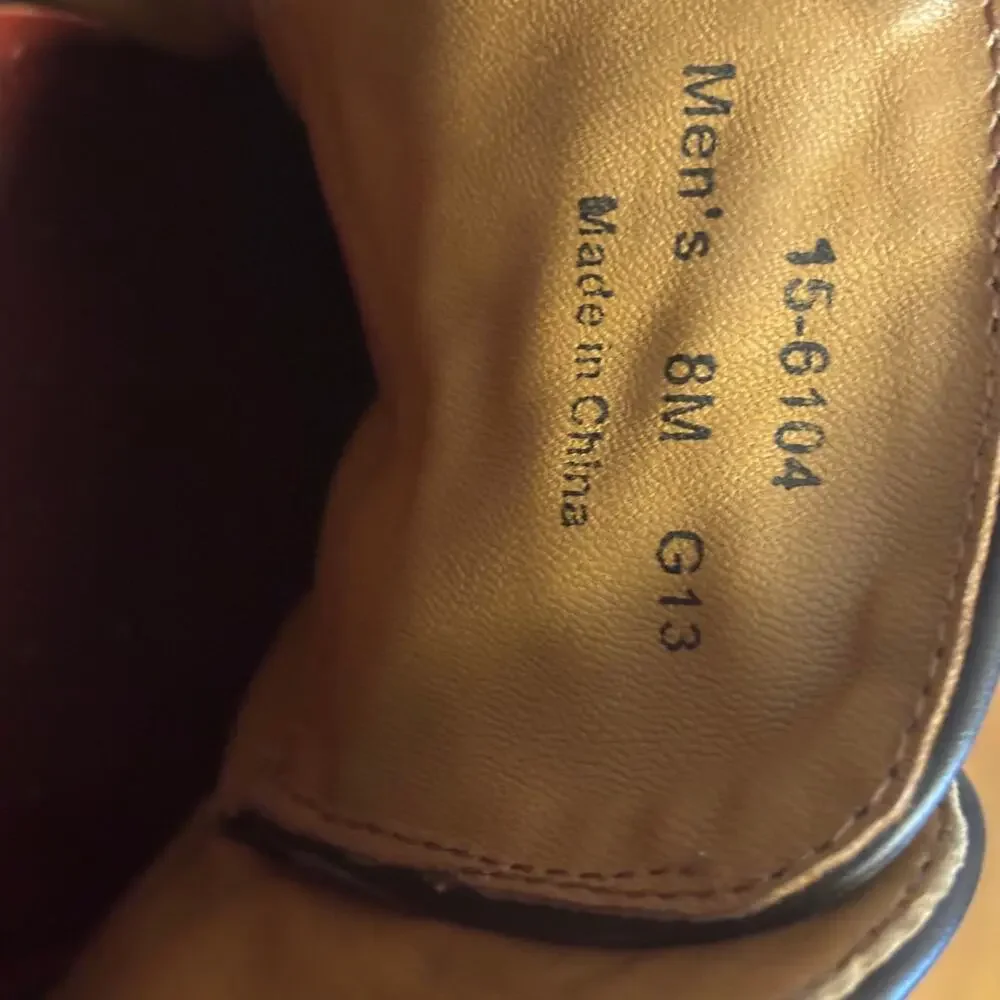 Johnston & Murphy Men's US 8 M Saddle Cognac Brown Derby Oxfords Shoes